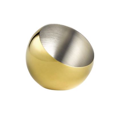 CJ.3 TAÇAS SPHERE Ø8CM DOURADO